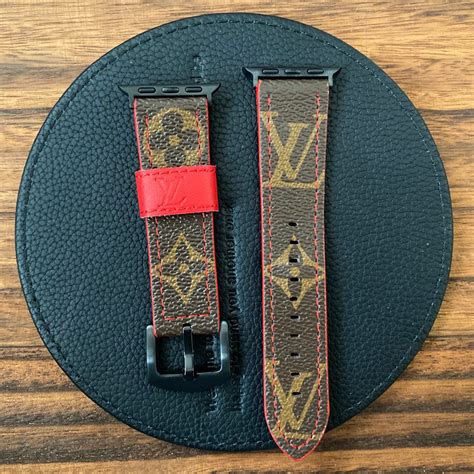 lv bands for apple watch|Lv Apple Watch band 40mm.